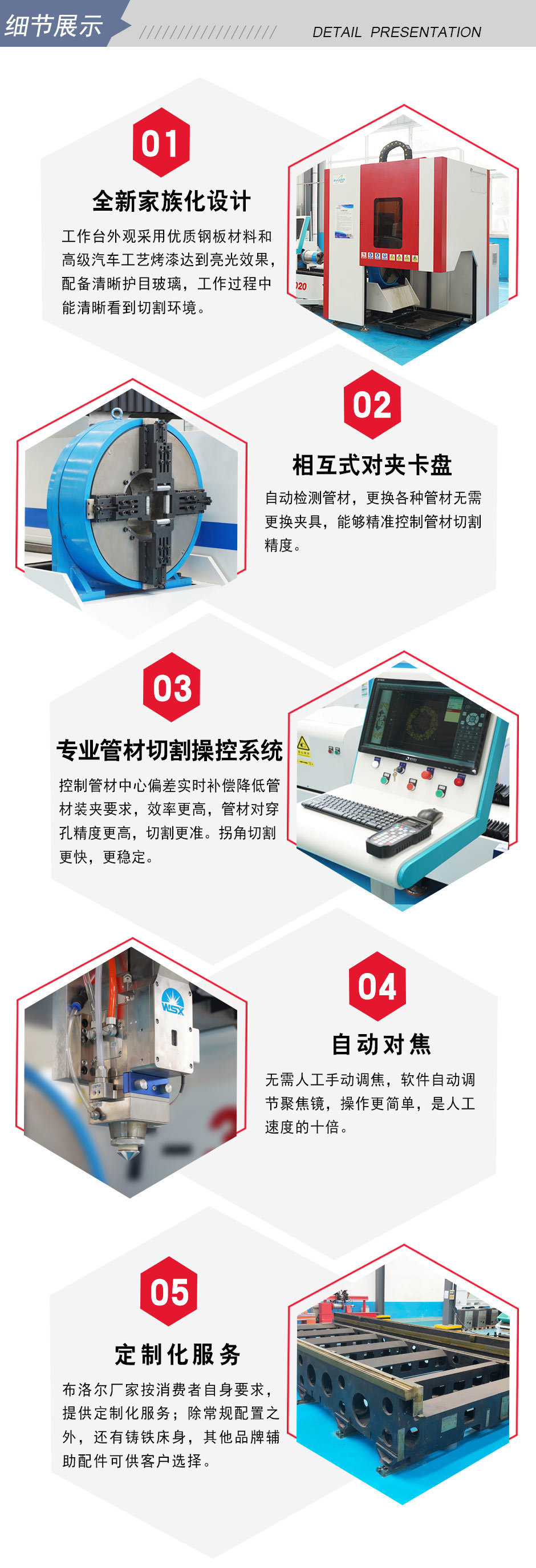 自動(dòng)檢測(cè)管材，無需更換模具
